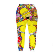 3D Graphic Printed Joggers Pants Funny Drunk Homie Sweatpants Unisex - NROOTED - 