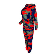 Camouflage long sleeve sweatpants tracksuit - NRooted Society - 