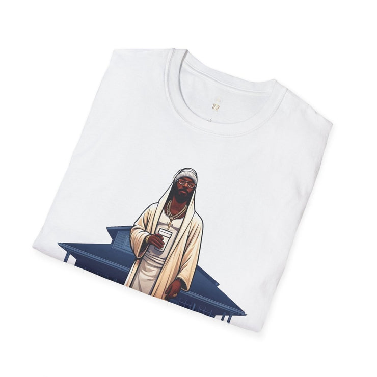 On Jesus Slippers Graphic Tee - NRooted Society - T-Shirt