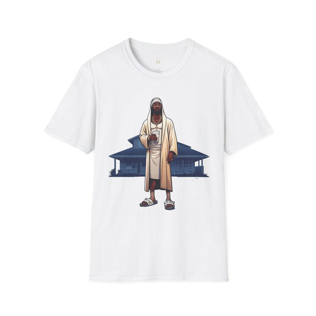 On Jesus Slippers Graphic Tee - NRooted Society - T-Shirt