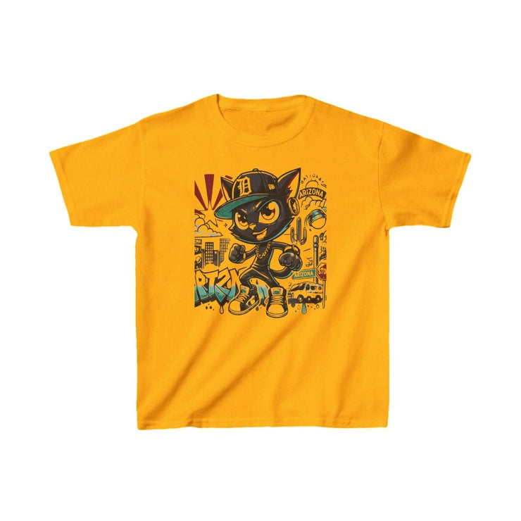 Street Cat Kid’s Tee - NRooted Society - Kids clothes