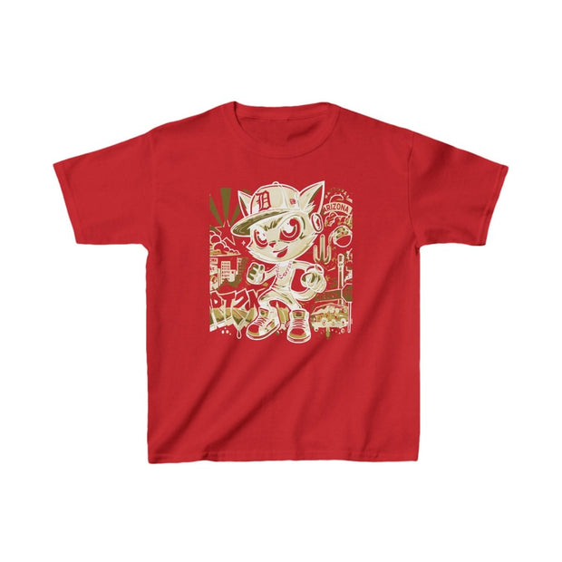 Street Cat Kid’s Tee - NRooted Society - Kids clothes