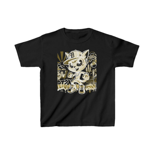 Street Cat Kid’s Tee - NRooted Society - Kids clothes