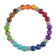 7 Chakra Healing Crystals Bracelet - NROOTED CLOTHING-