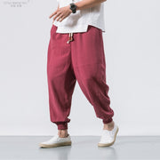 Men Kimono Haori Trousers - NROOTED-